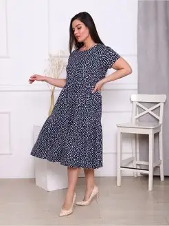 Платье трикотажное Vissa 145674288 купить за 987 ₽ в интернет-магазине Wildberries