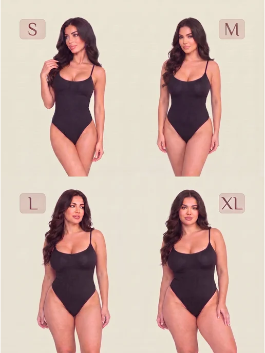 Sexy girl Боди утягивающий, черный, фото 7