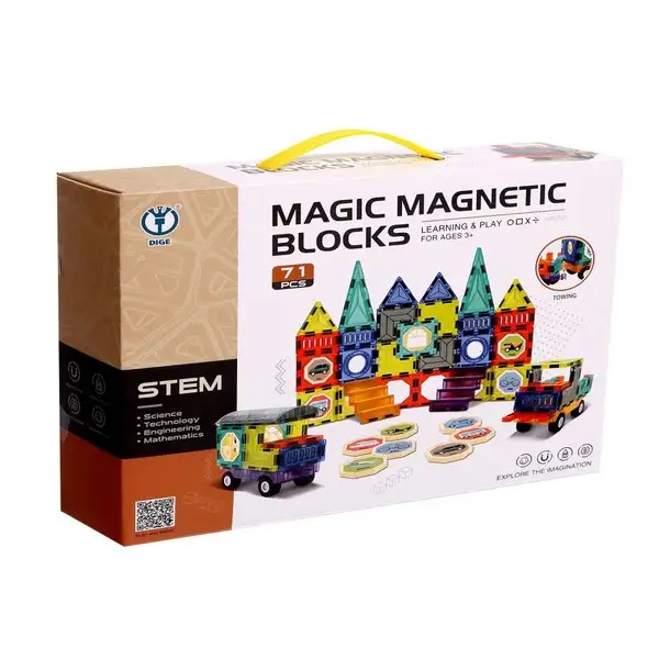 Конструктор магнитный Большой город