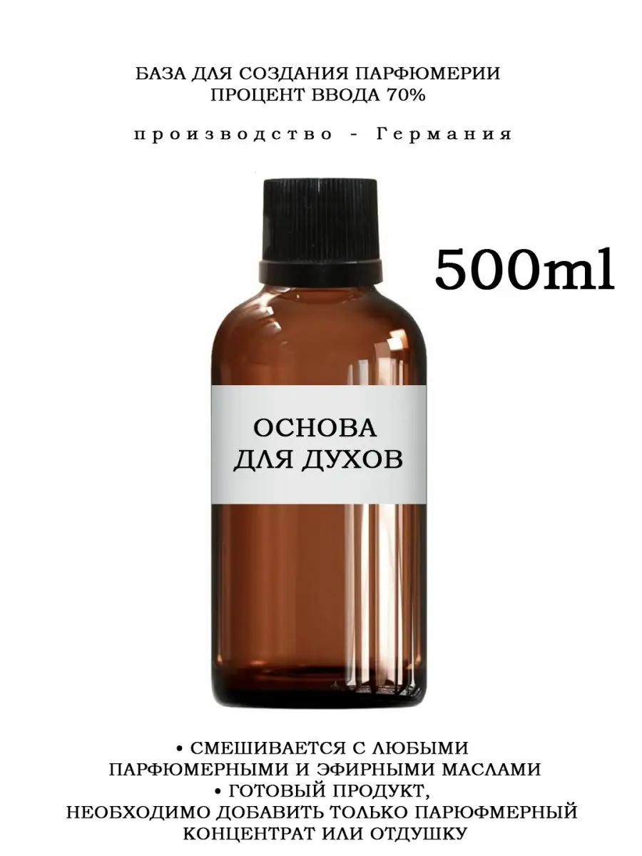 Основа для духов, парфюмерная база 50/100/500 мл FRAGRANCE OIL 145694754  купить в интернет-магазине Wildberries