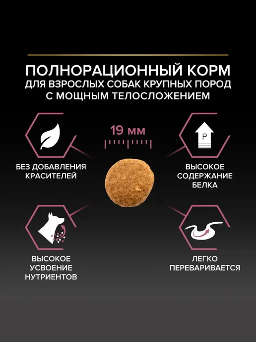 Сухой корм PRO PLAN Кожей для собак, чувствительное пищеварение, лосось, 14 кг, фото 2