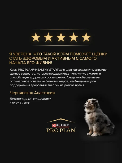 Сухой корм PRO PLAN Robust для собак, крупные, щенки, курица, 12 кг, фото 2
