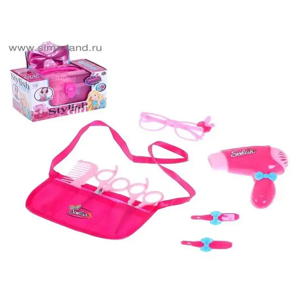 Игровой набор парикмахера "Причёски для принцессы"/детский