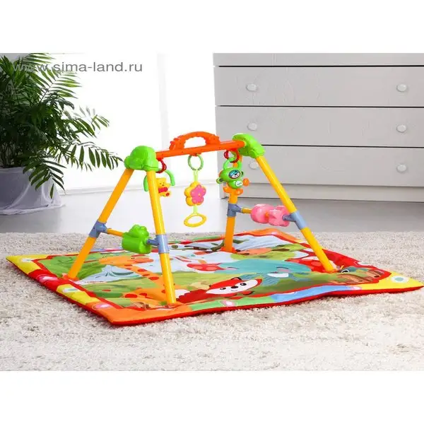 Игровой развивающий центр Слоник, с ковриком музыкальный