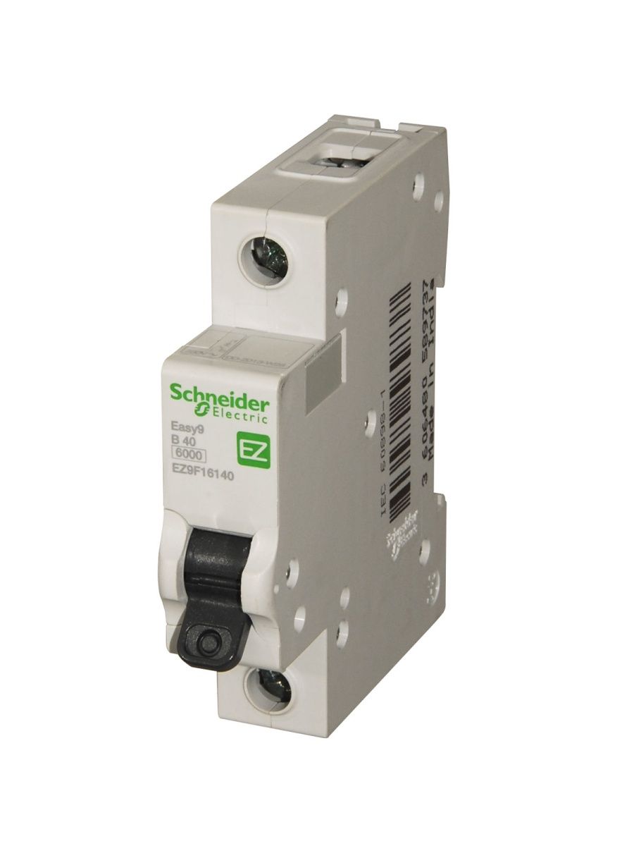 Schneider Electric c40 автомат. Автоматический выключатель Schneider Electric easy 9 1p (b) 4,5ka 6 а. Schneider Electric автомат resil9 40a. Автоматический выключатель 16а однополюсный Декрафт.