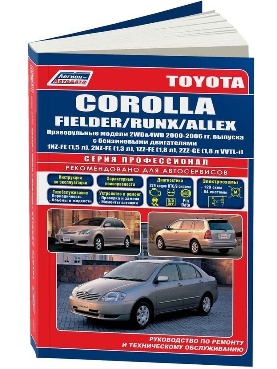 Руководство ремонту бензинового двигателя. Toyota Corolla Fielder книга. Книга по ремонту Toyota Corolla Runx. Книга Тойота Королла 150 1.8. Книга Тойота Королла 120 кузов.