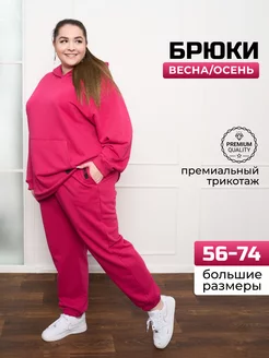 Брюки спортивные больших размеров Good People 145960383 купить за 3 120 ₽ в интернет-магазине Wildberries