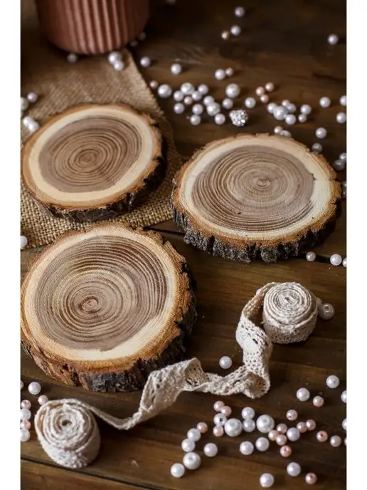 Wood Maps Спил срез слэб дерева карагач заготовка, вариант, фото 3