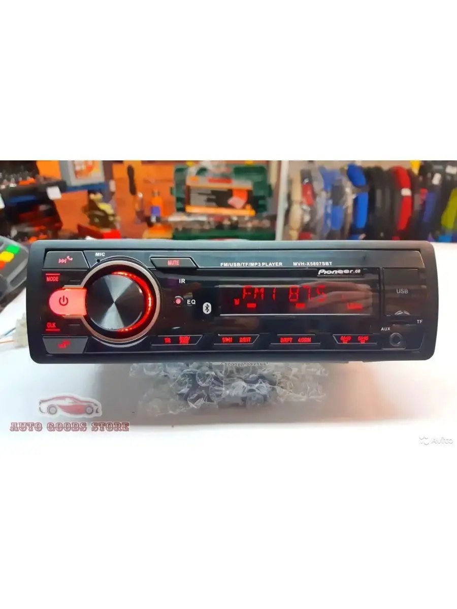 Магнитола автомобильная 1 DIN /Pioneer MVH-X5807SBT Pioneer 146002608 купить  за 1 197 ₽ в интернет-магазине Wildberries