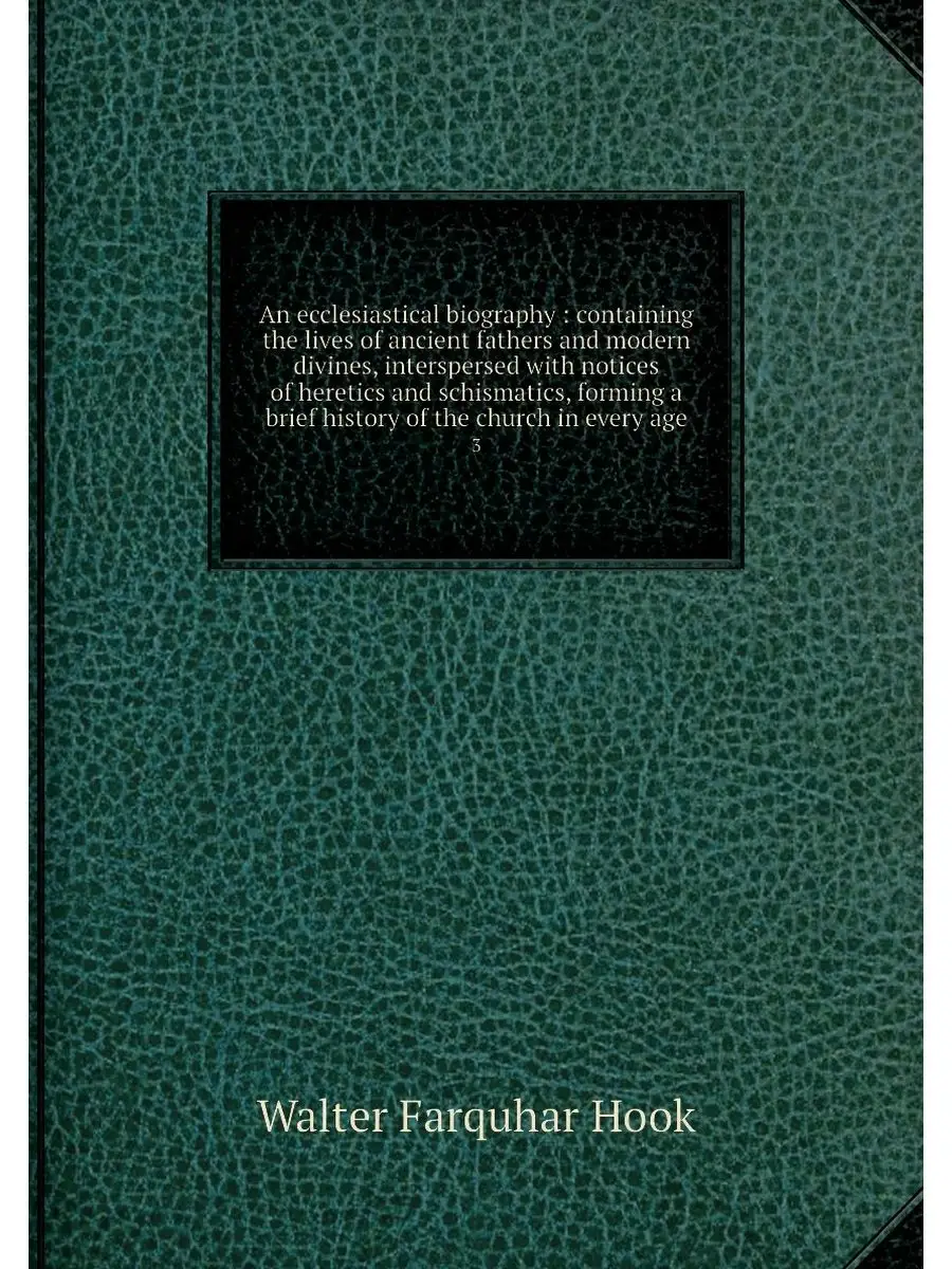 An ecclesiastical biography contain