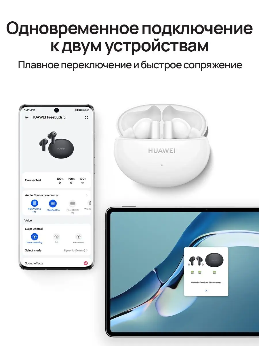 Беспроводные наушники FreeBuds 5i Huawei 146188792 купить в  интернет-магазине Wildberries