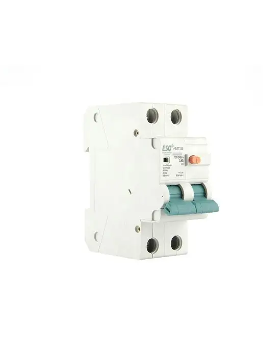 ESQ Дифференциальный автомат АВДТ-32S 1P+N 63А 300mA 4.5кА тип С, серый