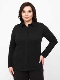 Блузка женская рубашка классическая в офис plus size ZORY 146202853 купить за 1 180 ₽ в интернет-магазине Wildberries