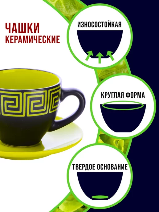 Чайный сервиз на 6 персон подарочный - фото 4