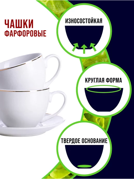 Чайник заварочный и чайный сервиз - фото 5