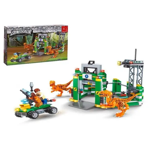 Конструктор Диноленд. Ловушка для хищников, 440 деталей
