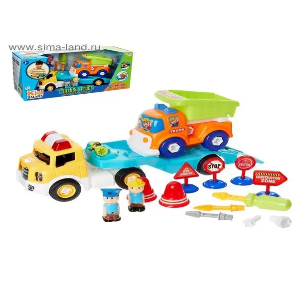 Конструктор винтовой Эвакуатор с машинкой