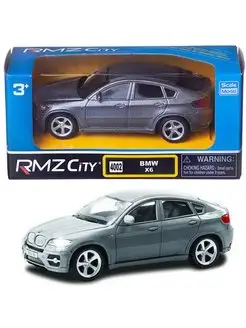 Машина RMZ City BMW X6 444002-GR UNI-FORTUNE 146219123 купить за 408 ₽ в интернет-магазине Wildberries