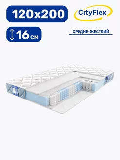 Матрас пружинный Sprint H2 Side 120х200 CityFlex 146228903 купить за 6 333 ₽ в интернет-магазине Wildberries