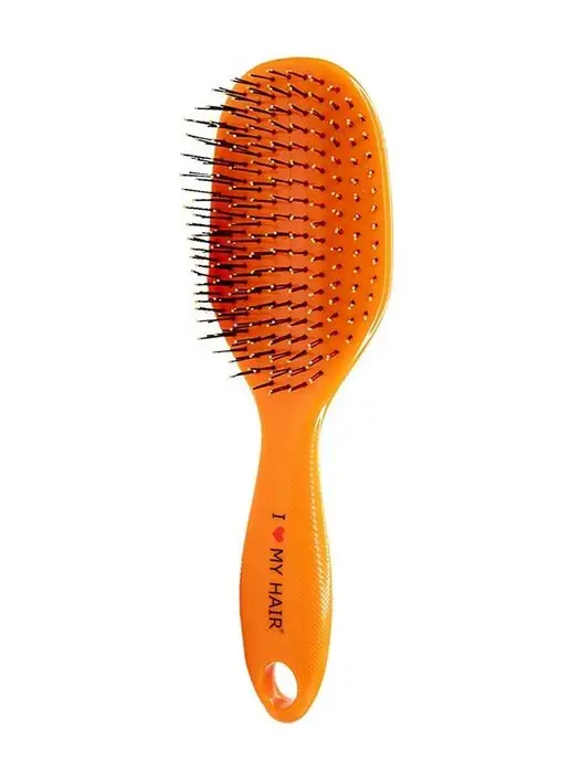 I love my hair Расческа для волос Spider 1502 размер L, глянцевая, оранжевый, фото 2