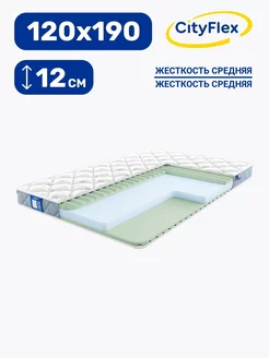 Матрас беспружинный Twistel 12 R 120х190 CityFlex 146235209 купить за 7 018 ₽ в интернет-магазине Wildberries