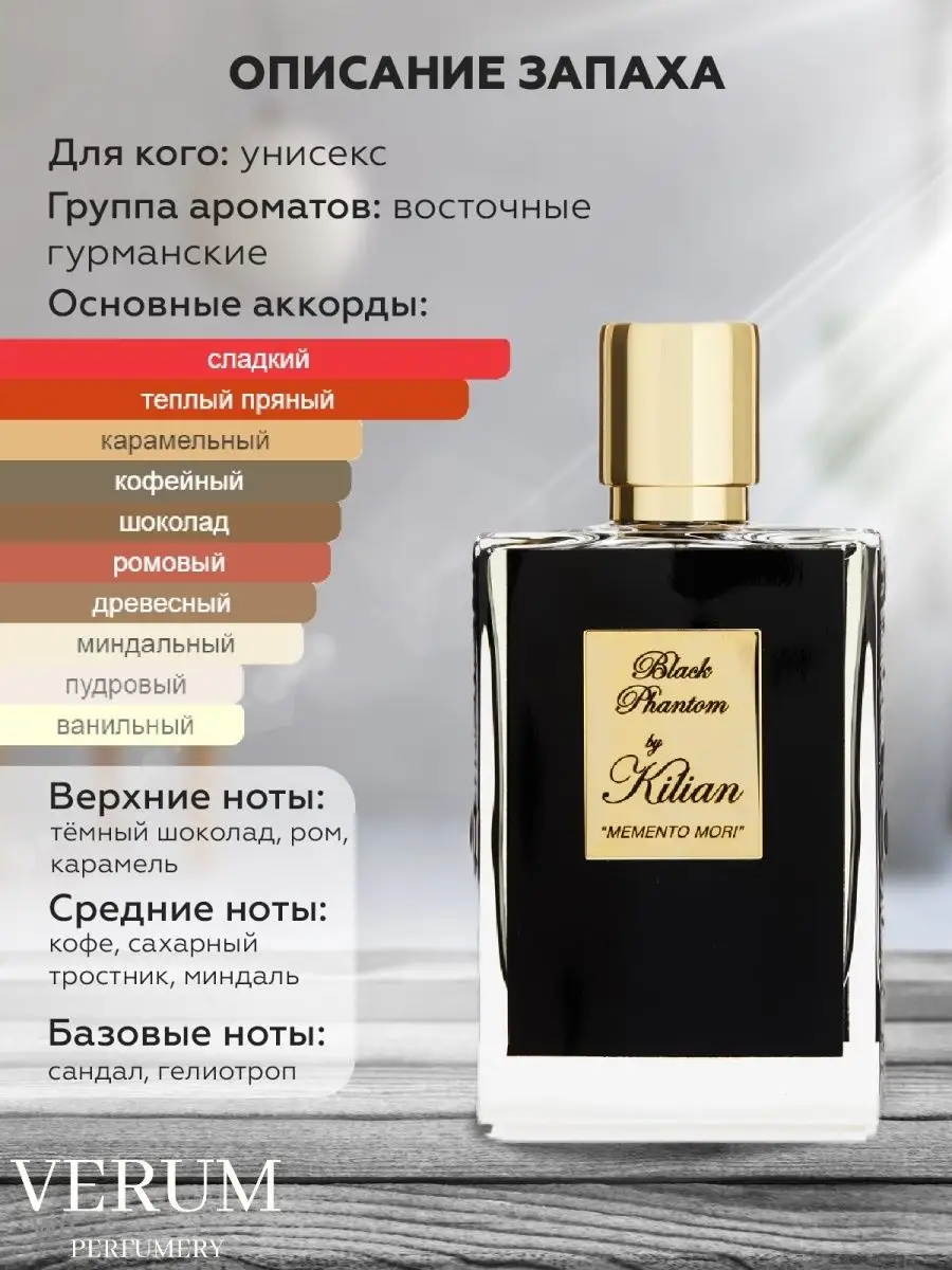 Ароматизатор в машину по мотивам By Kilian Black Phantom VERUM PERFUMERY  146243753 купить за 231 ₽ в интернет-магазине Wildberries