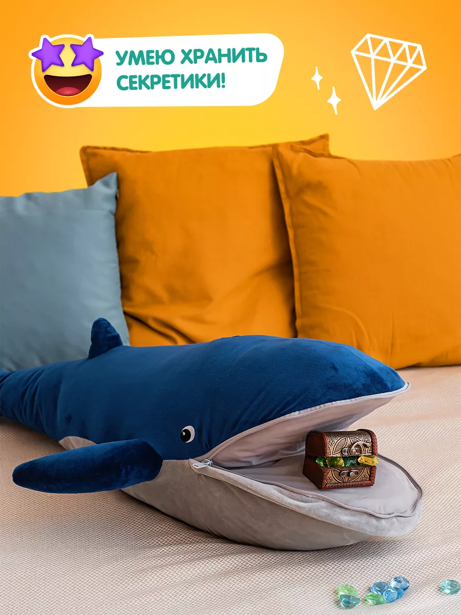 BLÅVINGAD мягкая игрушка Синий кит см | IKEA Eesti