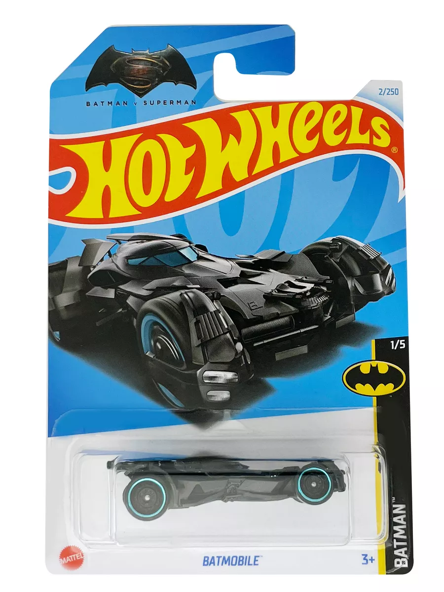 Машинка Бэтмобиль металлическая коллекционная модель Hot Wheels 146290867  купить в интернет-магазине Wildberries