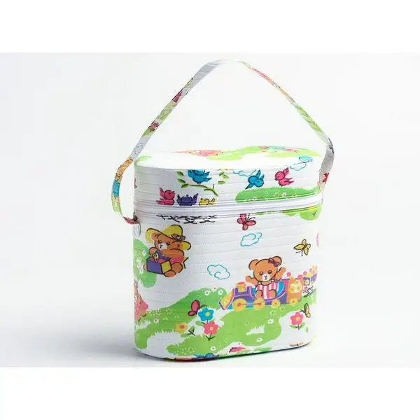 Термосумка - контейнер для классических бутылок пластик