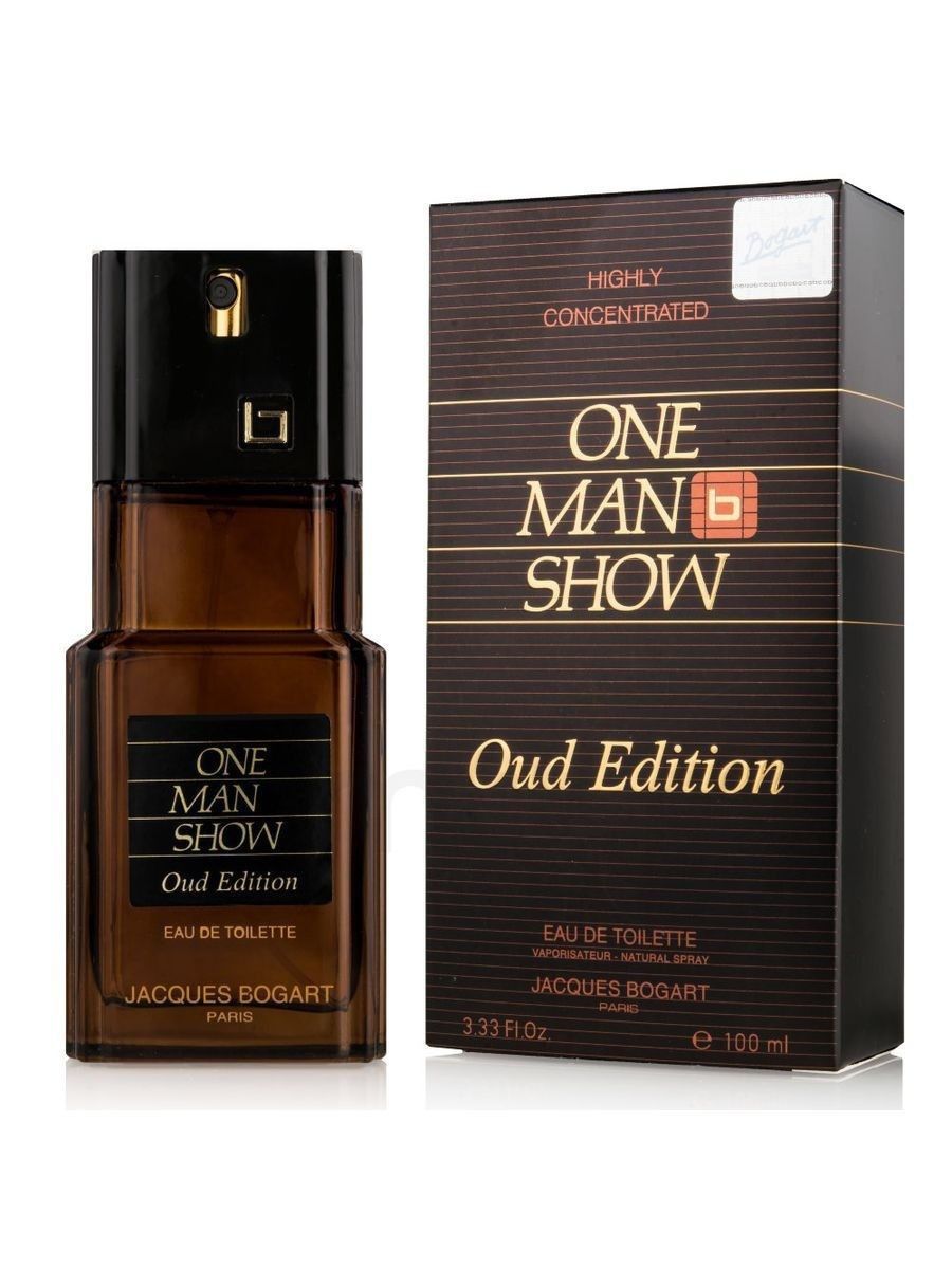 One man show oud Edition Jacques Bogart 100 мл. Jacques Bogart one man show, 100 ml. Туалетная вода Jacques Bogart one man show. One man show oud Edition 100 мл. Мужская вода богарт