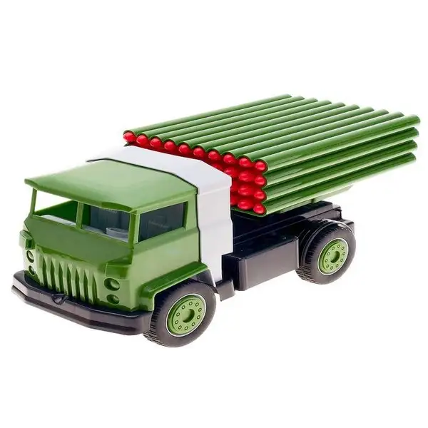 "Военный автомобиль с реактивной системой"