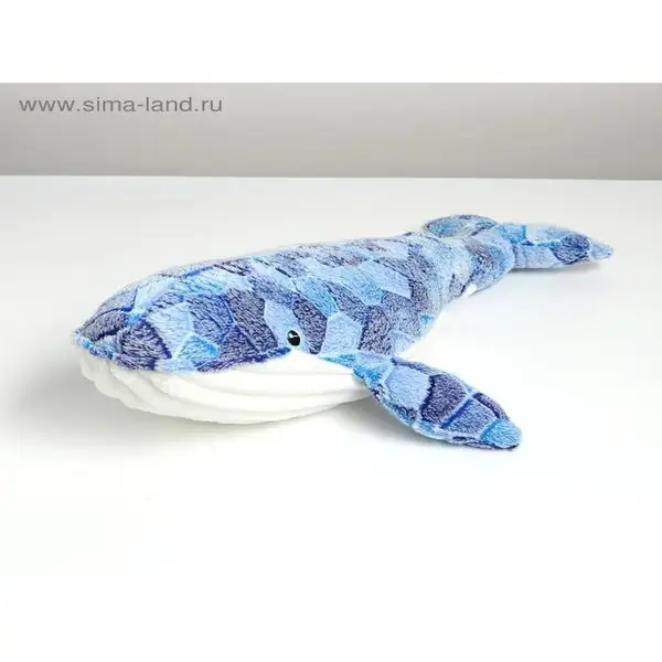 Мягкая игрушка-подушка "Кит", 50 см