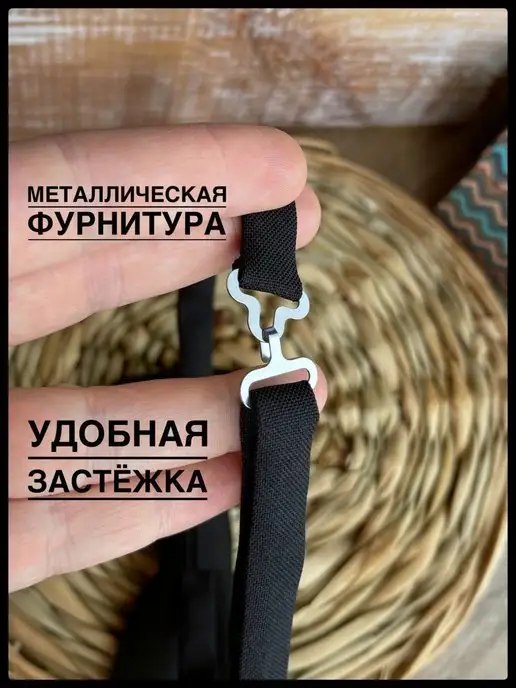bon_bon Галстук бабочка однотонный матовый в коробке, черный, фото 5