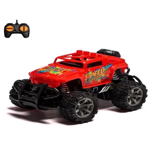 Джип радиоуправляемый/работает от аккумулятора