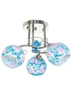 Люстра 198HE 3CR BL ЭкономСвет 146466432 купить за 1 083 ₽ в интернет‑магазине Wildberries