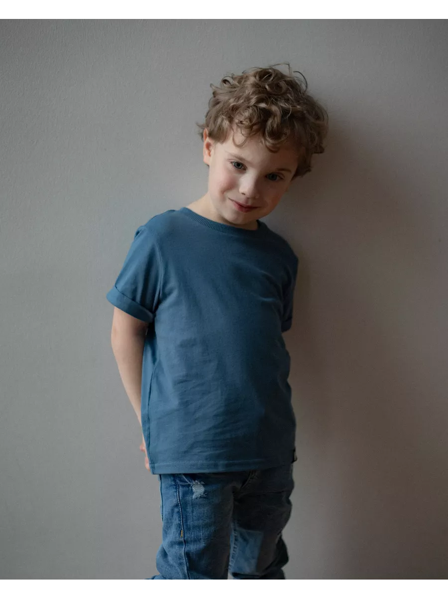 Фуфайка (футболка), China Blue 18-3918