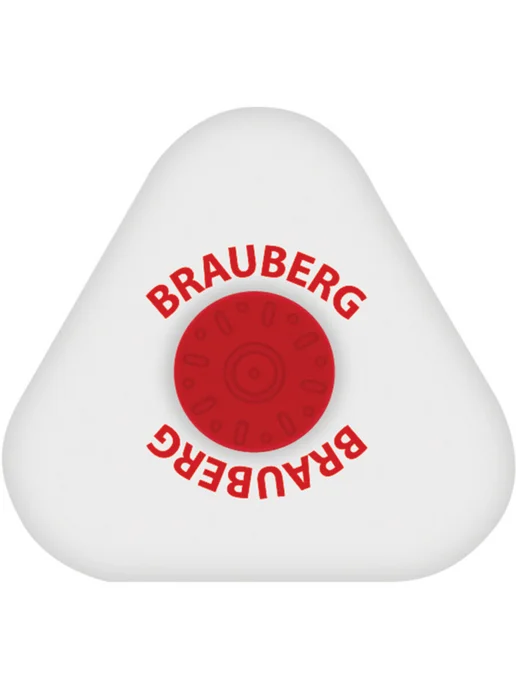 Brauberg Ластик резинка стирательная стерка канцелярская 24 штуки, белый, фото 6