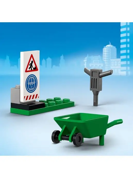 LEGO Конструктор City Great Vehicles Бетономешалка 60325, вариант, фото 7