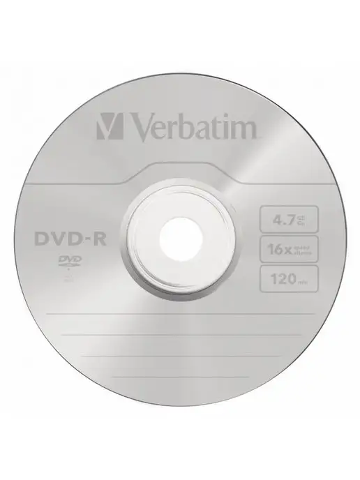 Verbatim Диск DVD-R 4.7Gb 16x bulk 10шт, 4,7 ГБ, 10 шт, фото 5
