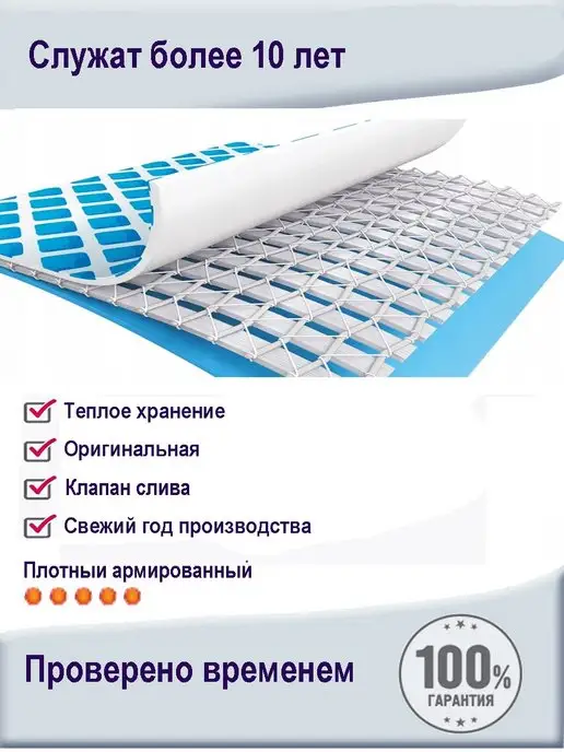 Intex Бассейн надувной круглый 183х53, 183x53, фото 3