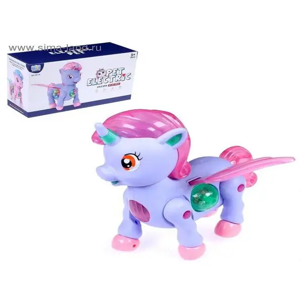 Робот Единорог Музыкальная Интерактивная игрушка для девочек