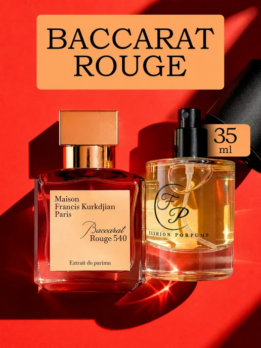 Духи Baccarat Rouge 540 женские мужские стойкие 35 мл FASHION Porfume