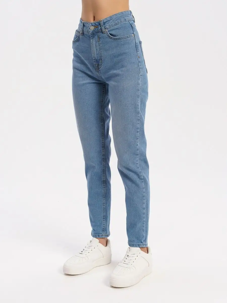 Классические прямые женские джинсы с высокой талией ТВОЕ 146631399 купить  за 935 ₽ в интернет-магазине Wildberries