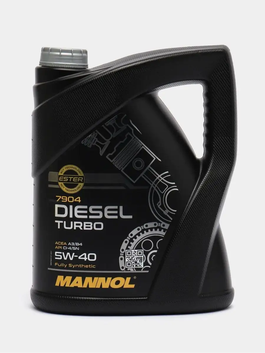 Масло моторное синтетическое Diesel Turbo 5W-40 5л MANNOL 146639004 купить  за 2 640 ₽ в интернет-магазине Wildberries