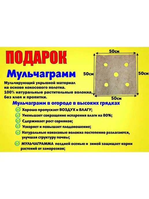 Xorosh Грядка Американка высокая красивая на дачу огородная садовая, коричневый, фото 3