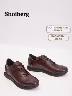 Кроссовки демисезонные из натуральной кожи Shoiberg 146721784 купить за 2 541 ₽ в интернет-магазине Wildberries