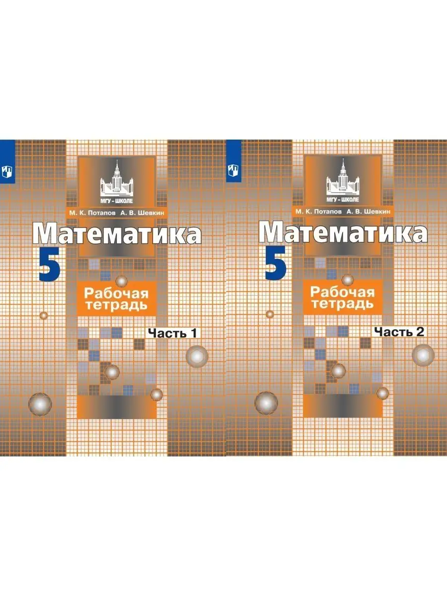 Потапов 5 класс Математика. Рабочая тетрадь. КОМПЛЕКТ Просвещение 146733809  купить за 380 ₽ в интернет-магазине Wildberries