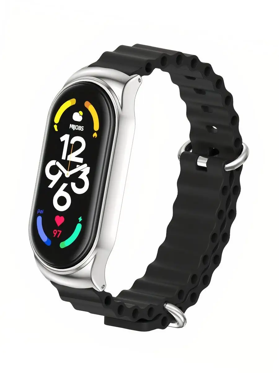 Ремешок силиконовый для Xiaomi Mi Band 7