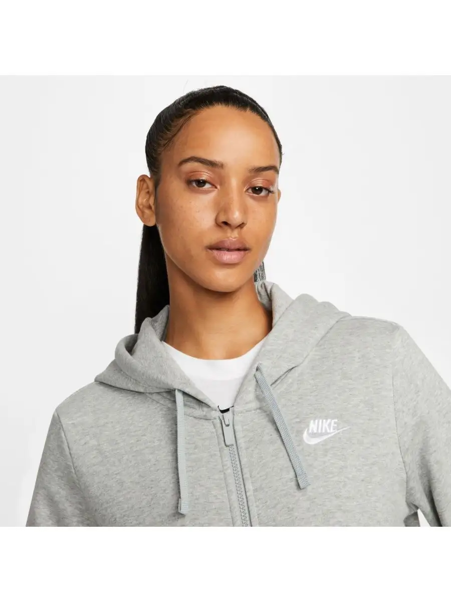 W NSW CLUB FLC FZ HOODIE STD Nike 146744447 5