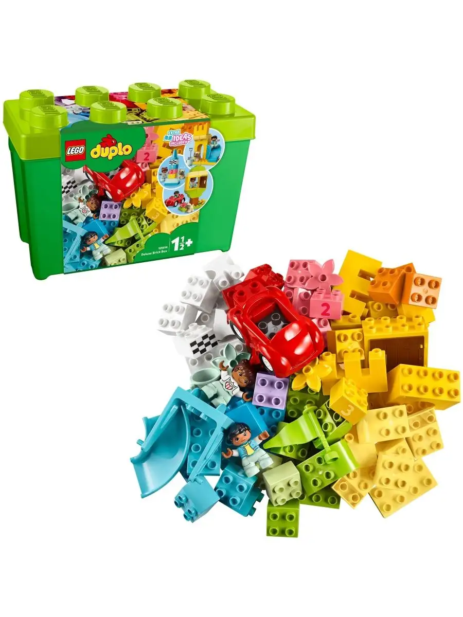 Конструктор DUPLO 10914 Большая коробка с кубиками LEGO 146824099 купить за  5 791 ₽ в интернет-магазине Wildberries